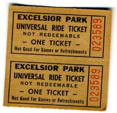 Excelsior Park Universal Ride Ticket