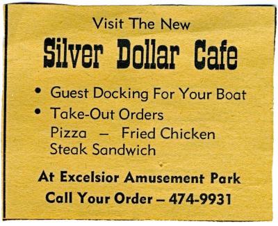 Silver Dollar Cafe Advertisement