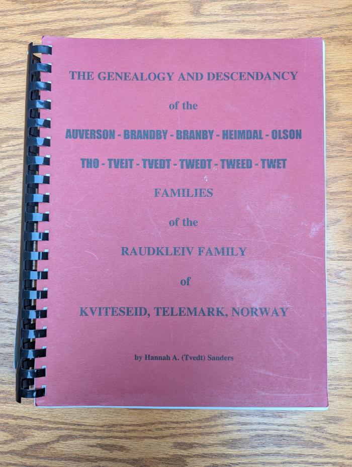 Family History - Raudkleiv Farm Norway