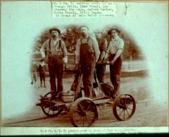 Photograph of Section Crew, late 1890s
