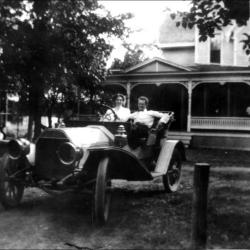 Louise Burwell and Friend, 1908