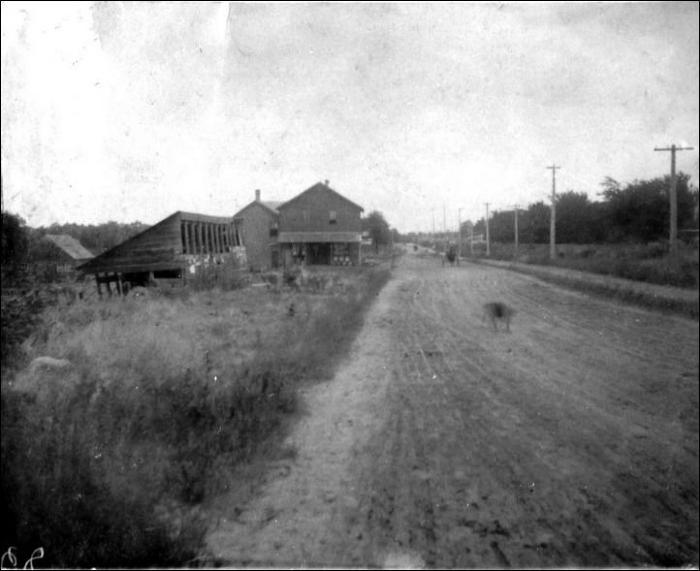 Photograph of Minnetonka Boulevard circa 1897