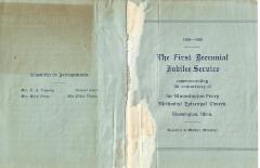 The First Decennial Jubilee Service