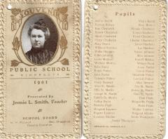Souvenir Public School 1910