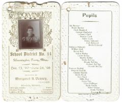 School District No.14 Souvenir 1898