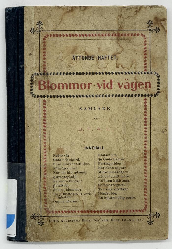 Blommor vid Vägen: Book