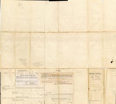 Abstract of deed