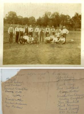 Photograph sports team