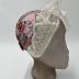 Pink Silk Frame Cap: Folk Dress