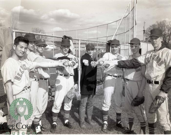 Glenwood High School Baseball Team Pitchers 1966 