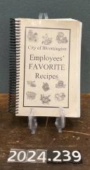 City of Bloomington Employee's Favorite Recipes 2003 