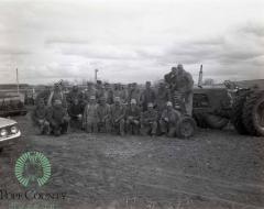 Twenty-Two Farmers Of The Barsness Lutheran Church On Swenson Family Farm