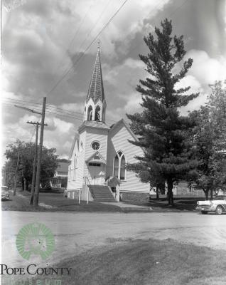 Farwell Lutheran Church Prior to its 75th Anniversary Sunday service 1966
