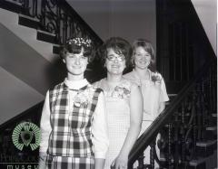 Pope County Dairy Princess Janet Neumann with her attendants Brenda Rittgers and Ruth Olson