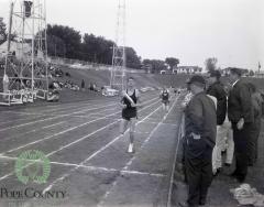 Pat Kenny of Moorhead wins in 880 yard run