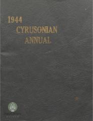 Cyrus High School 1944 yearbook "The Cyrusonian" Cyrus, Minnesota