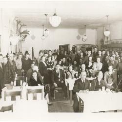 Hixson Hotel Dining Room During Armistace Day Blizzard