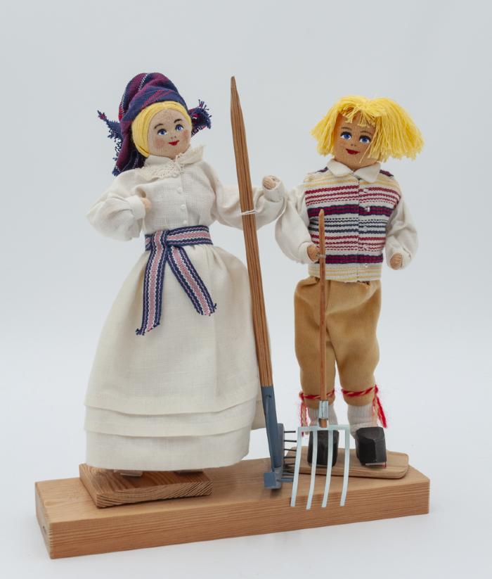 Skåne Folkdräkt Dolls: Doll