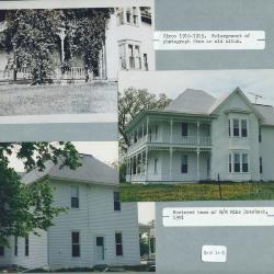 Several photographs of the Mike Dresbach house