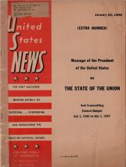 Volume XX-No.5 of the United States News Magazine