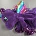 Purple Dragon Plush Toy