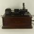 "Edison Opera" Tabletop Phonograph with wood amplifier horn