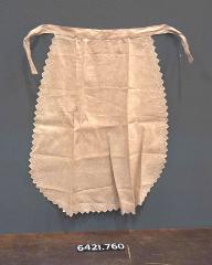 Linen half-apron