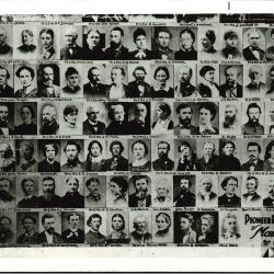 4 Photographs- old settlers of Mantorville