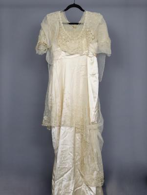 Wedding Dress and Dress Train
