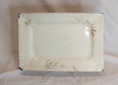 Rectangular platter, Dean family