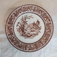 Daffodil luncheon plate