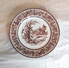Daffodil cream soup plate/bowl