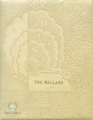 Villard High School 1954 yearbook "Villania" Villard, Minnesota