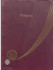 Villard High School 1950 yearbook "Villania" Villard, Minnesota