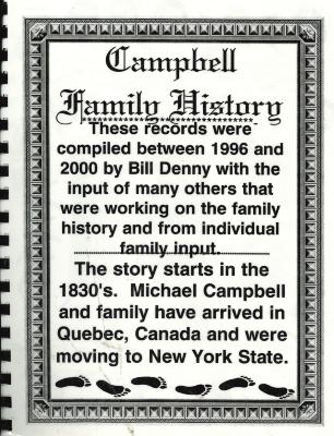 Family history book