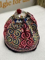 Pink and Yellow Hat