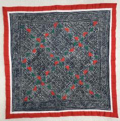 Red Border Batik