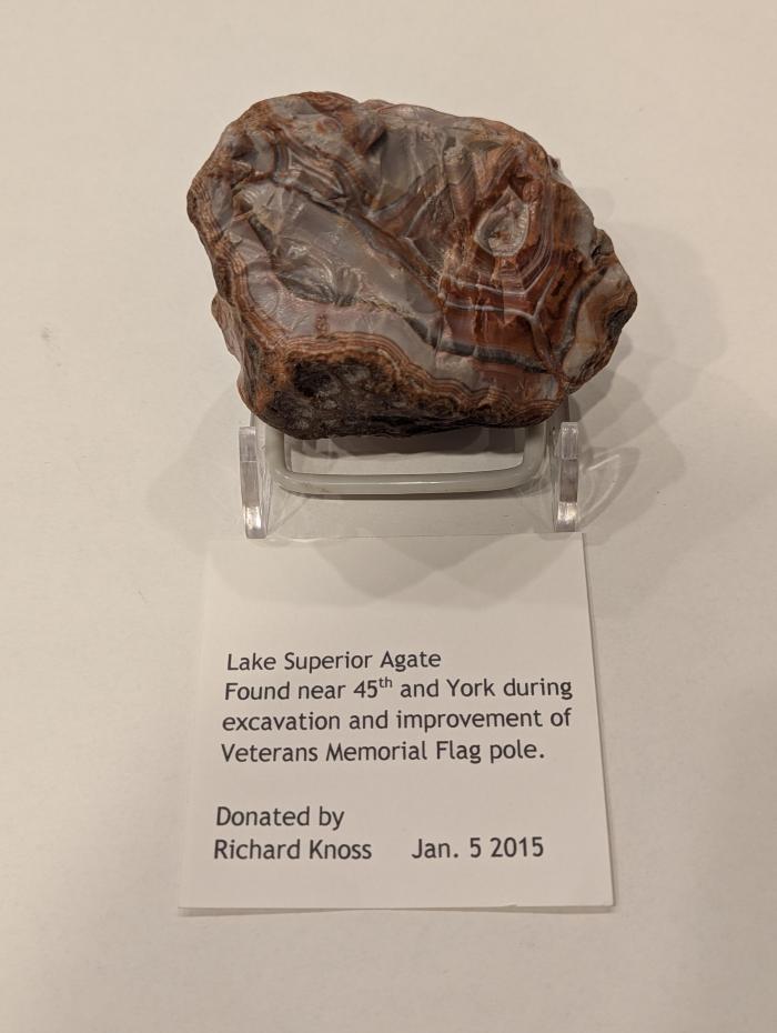 Agate, undated