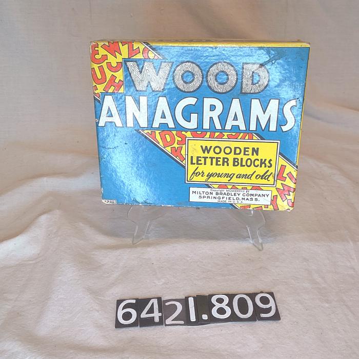 1937 Wood Anagrams Game