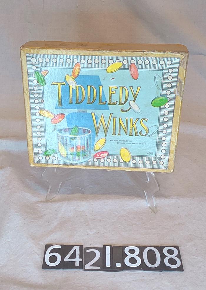 Tiddledy Winks Game Box