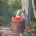 Washing Apples in Barrel