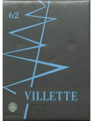 Villard High School 1962 yearbook "Villette" Villard, Minnesota