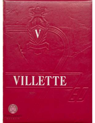 Villard High School 1960 yearbook "Villette" Villard, Minnesota