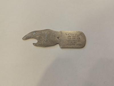 "You Pay" Spinner for the Alcan Club, undated