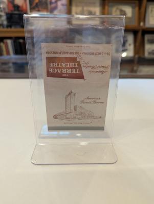 Matchbook Cover for the Terrace Theatre in Robbinsdale