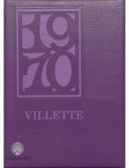 Villard High School 1970 yearbook "Villette" Villard, Minnesota