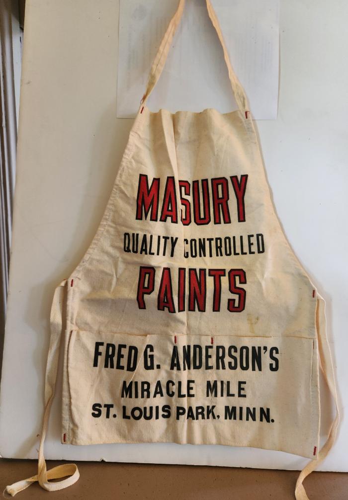 Masury, Quality Contrled, Paints, Fred G. Anderson, Miracle Mile