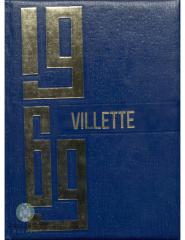 Villard High School 1969 yearbook "Villette" Villard, Minnesota