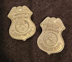 St. Louis Park Fire Dept. Junior Inspector Badge
