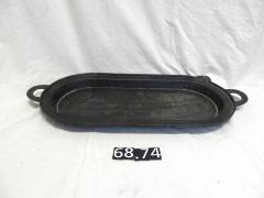 Two burner cast iron griddle